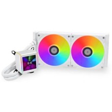 LIAN-LI Система водяного охлаждения Galahad II LCD 280 ARGB Soc-AM5/AM4/1200/1700/1851 белый 4-pin 26.7dB Al+Cu LCD Ret (G89.GA2ALCD28W.R0)