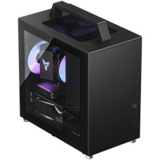 JONSBO Корпус miniITX T8 Plus, Mini-Tower, без БП, черный [t8 plus black]