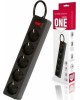 Сетевой фильтр SMARTBUY (SBSP-18-K) - 5 роз х 1,8 м - черный