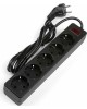 Сетевой фильтр SMARTBUY (SBSP-18-K) - 5 роз х 1,8 м - черный
