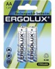 Элементы питания ERGOLUX (12445) AA-2700MAH NI-MH BL-2 (NHAA2700BL2, аккумулятор,1.2В)