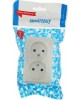 Розетка SMARTBUY (SBE-03w-10-S2-N) Юпитер, 2-местная, белый