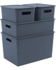 Корзина для хранения VIOLET Береста 3л космик 521035