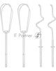 Миксер STARWIND SHM-251 250Вт белый/коралловый