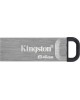 KINGSTON Флеш Диск 64GB DataTraveler Kyson DTKN/64GB USB3.2 серебристый/черный