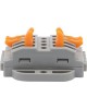 Клемма REXANT (07-6264-5) Клемма СМК 222-424P проходная 4 полюса, с монтажной площадкой (0,08-4 мм ), серая (блистер 5 шт./уп.)