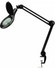 REXANT Лупа на струбцине круглая 5D с подсветкой 56 SMD LED, ø127мм, черная