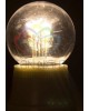 NEON-NIGHT Ретро-лампа светодиодная диаметр 45мм, E27, 6 LED, 2Вт, ТЕПЛЫЙ БЕЛЫЙ, прозрачная колба, 230В