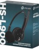 OKLICK Наушники с микрофоном Оклик HS-L900 черный 2.8м накладные оголовье (1532022)