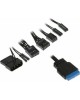 ZALMAN Корпус MidiTower T8 black (ATX, без БП, RGB, 2xUSB2.0 Type-A + USB3.2 Type-A) ( T8)