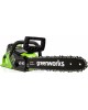 GREENWORKS Цепная пила GD40CS15, аккумуляторная, 40В, 2Ач, с одним аккумулятором [2005707ua]