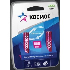 Аккумулятор КОСМОС KOCR03NIMH(800MAH)