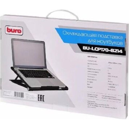 Подставка BURO BU-LCP170-B214 17