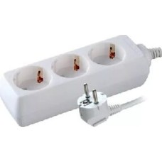 Электро удлинитель VOLSTEN (9313) S 3x3-Z (3 гн. 3 м., 10А, 2200 Вт.)