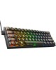 Клавиатура REDRAGON (71737) Fizz RU,RGB,прозрачный черный, механическая