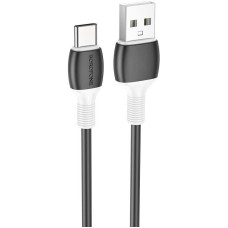 Кабель BOROFONE (6974443386806) BX84 USB 3.0A для Type-C Black 1 м