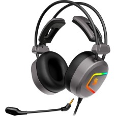 A4TECH Гарнитура игровая Bloody MC750, для компьютера, мониторные, проводные, серый [mc750 grey]