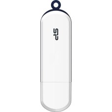 SILICON POWER Флеш Диск 128GB Blaze B32 SP128GBUF3B32V1W USB3.2 белый/синий
