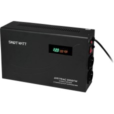 SMARTWATT Стабилизатор напряжения AVR Triac 2000TW 2000ВА черный
