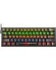 Клавиатура REDRAGON (71737) Fizz RU,RGB,прозрачный черный, механическая