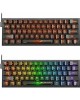 Клавиатура REDRAGON (71737) Fizz RU,RGB,прозрачный черный, механическая