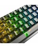 Клавиатура REDRAGON (71737) Fizz RU,RGB,прозрачный черный, механическая