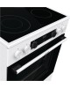 GORENJE Плита Электрическая GECS6C70WC белый/черный стеклокерамика (без крышки)
