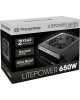 THERMALTAKE Блок питания LT-650P, 650Вт, 120мм, черный, retail [ps-ltp-0650npcneu-2]