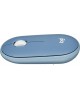 LOGITECH Мышь беспроводная Pebble M350, Bluetooth/Радио, оптическая, USB, 1000dpi, синий [910-006655]