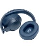 JBL Гарнитура мониторные Tune 760NC 1.2м синий беспроводные bluetooth оголовье ( T760NCBLU)