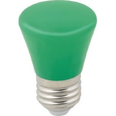 Лампа декоративная светодиодная VOLPE (UL-00005640) LED-D45-1W/GREEN/E27/FR/С BELL