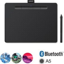 Графический планшет WACOM Intuos M Bluetooth, черный (CTL-6100WLK-N)