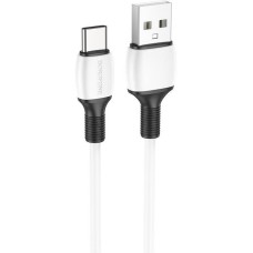 Кабель BOROFONE (6974443386813) BX84 USB 3.0A для Type-C White 1 м