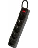 Сетевой фильтр SMARTBUY (SBSP-30-K) - 5 роз х 3 м - черный