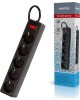 Сетевой фильтр SMARTBUY (SBSP-30-K) - 5 роз х 3 м - черный