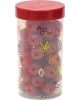 Емкость д/хранения продуктов OURSSON JA55040/RD емкость пластиковая 1,0л