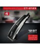 Машинка для стрижки CENTEK CT-2123 черный/серебро