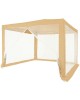 GREEN GLADE Тент садовый 1040 3х3х2,5м полиэстер