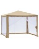 GREEN GLADE Тент садовый 1040 3х3х2,5м полиэстер