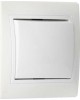 выключатель SMARTBUY (SBE-01w-10-SW1-0-c) Венера, 1-клавишный,белый