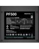 Блок питания DEEPCOOL 500W PF500 80+ (ATX 2.4 500W, PWM 120mm fan, 80 PLUS, APFC) RET (PF500)