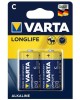 VARTA Батарея Longlife Alkaline LR14C (2шт) блистер