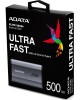 A-DATA Внешний диск SSD SE880, 500ГБ, серый [aeli-se880-500gcgy]