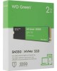 WD SSD накопитель Green SN350 S200T3G0C 2ТБ, M.2 2280, PCIe 3.0 x4, NVMe, M.2