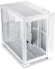 LIAN-LI Корпус O11 Dynamic Mini белый без БП ATX 9x120mm 6x140mm 2xUSB3.0 audio bott PSU