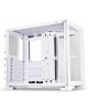 LIAN-LI Корпус O11 Dynamic Mini белый без БП ATX 9x120mm 6x140mm 2xUSB3.0 audio bott PSU