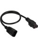 LANMASTER Шнур питания LAN-PP13L/14-5.0-BK C13-С14 проводник.:3x0.75мм2 5м 220В 10А черный