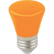 Лампа декоративная светодиодная VOLPE (UL-00005642) LED-D45-1W/ORANGE/E27/FR/С BELL