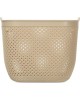 Система хранения вещей HOBBY LIFE HL041281L Корзина DIAMOND латте 22х22х17.5см круглая с ручками