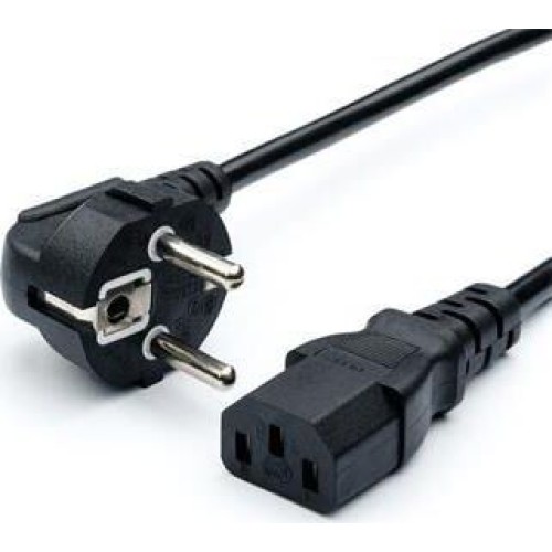 Кабель GOPOWER (00-00024054) CEE 7/7-C13 (f) 1.8м ПВХ 0.75мм черный (1/10/160)